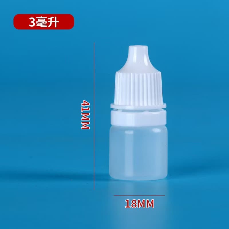 510ml Dropper Bottle Wholesale in Stock, Squeeze Small Bottle with Tamper-Evident Cap, Reagent Dispensing Bottle, Plastic Eye Drop Bottle