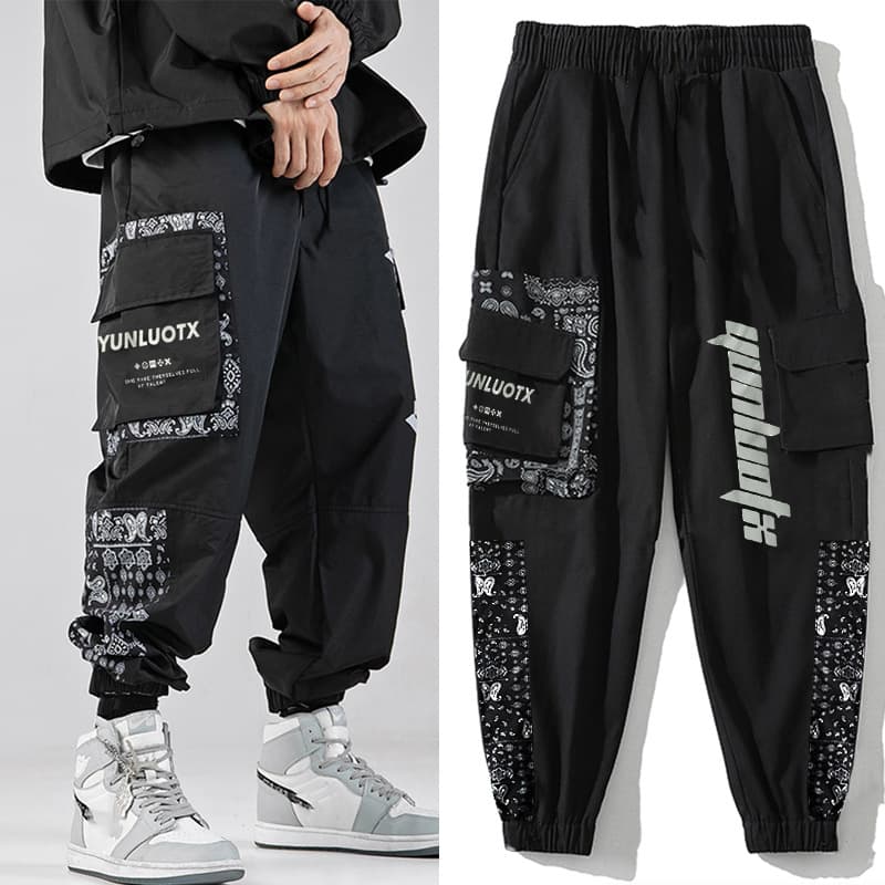 Extra Large Size Plus Size Thin Sports Pants for Fat Guys, Cargo Pants, Sun Protection, Casual Pants