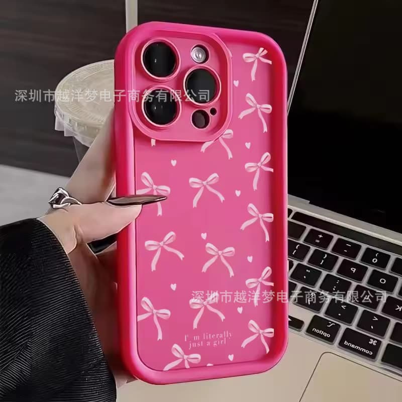 Cross-border Bow iPhone 17 Pro Phone Case 16/15/14/13 Tianyan Step 12 Apple 11 XsMa