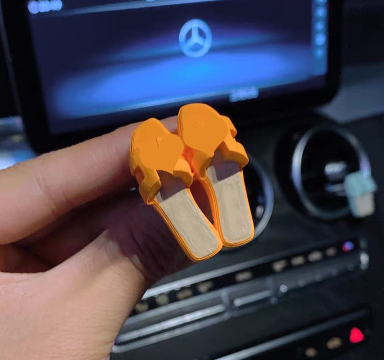 [Overseas Standard Edition] Car Aroma Luxury Bag Slippers Wholesale Car Air Vent Decoration Cross-border