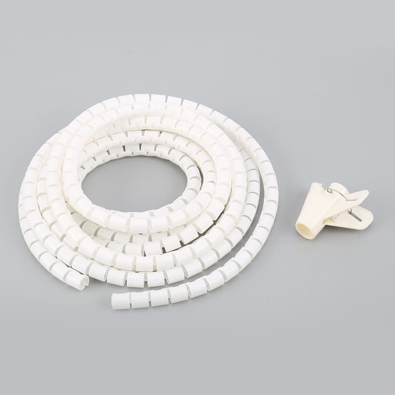 Wire Conduit Cable Organizer Protective Sleeve, Open-Type Wire Wrap Anti-Bite Flexible Tube, Large Diameter Cable Management