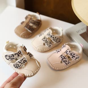 Baby Shoes Soft Sole Anti-Slip Summer New Sandals, Beginner Baby Shoes 0-1 Year Walking Shoes Breathable
