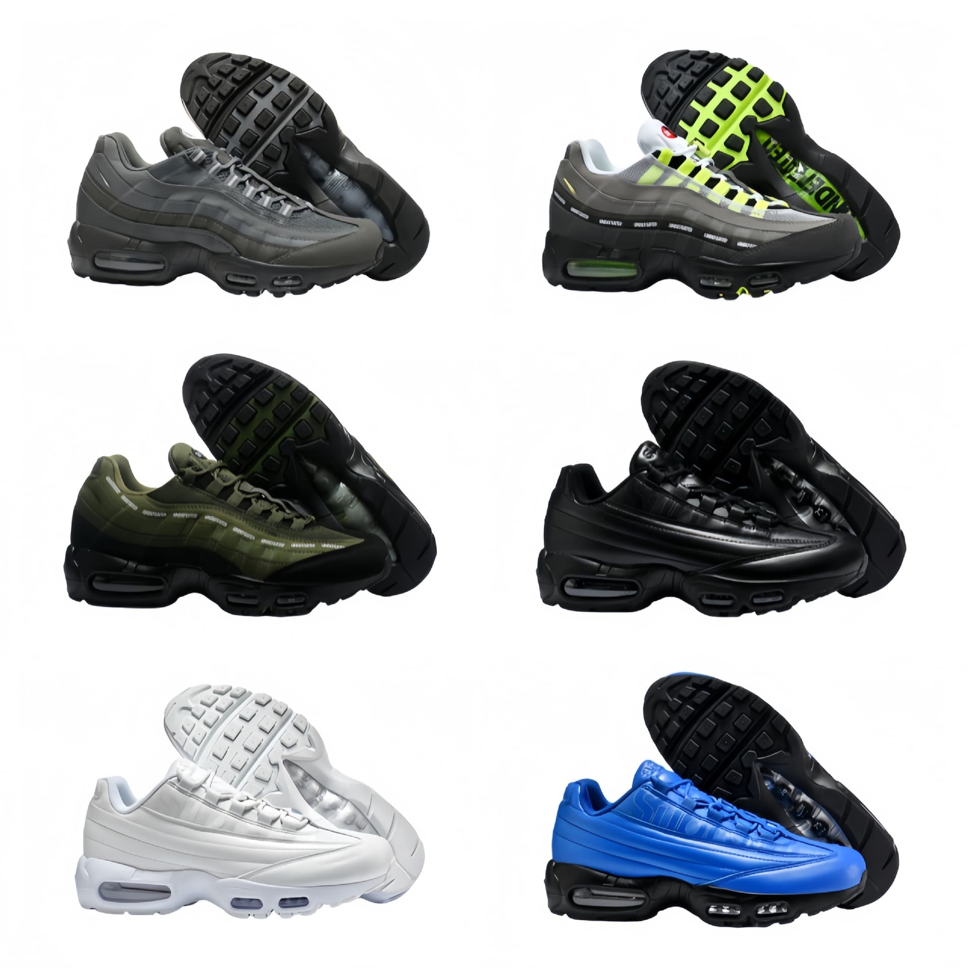 Foreign Trade European and American Station 95 Air Cushion Shoes OG Sports Shoes Shoes Large Size 20th Anniversary Student Running Shoes 38-48 Sizes