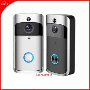 WiFi Smart Home Doorbell Remote Monitoring Intercom Doorbell V5 Infrared Sensor Night Vision Video Doorbell Factory