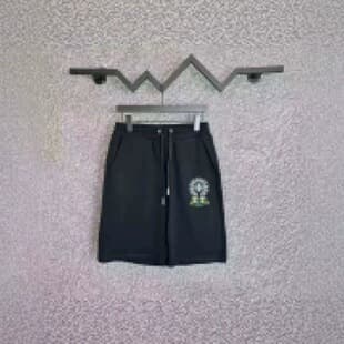 Three-Label Crocs High Version Unisex Shorts Five-Point Pants Pocket Letter Print Crocs Casual Daily 2026