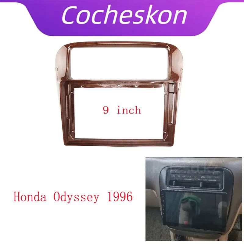 For Honda Odyssey 1996 HONDA ODYSSEY Android Navigation Universal Modification 9-inch Center Console Frame