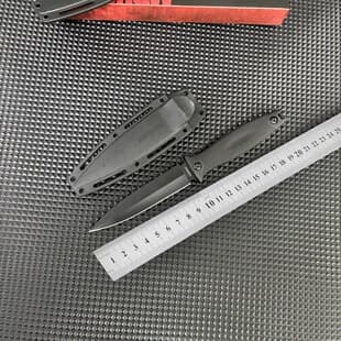 Hot-selling Kershaw 4007 Outdoor Knife, One-Piece Camping Hiking Knife, Self-Defense Knife with K-Sheath, Fixed Blade
