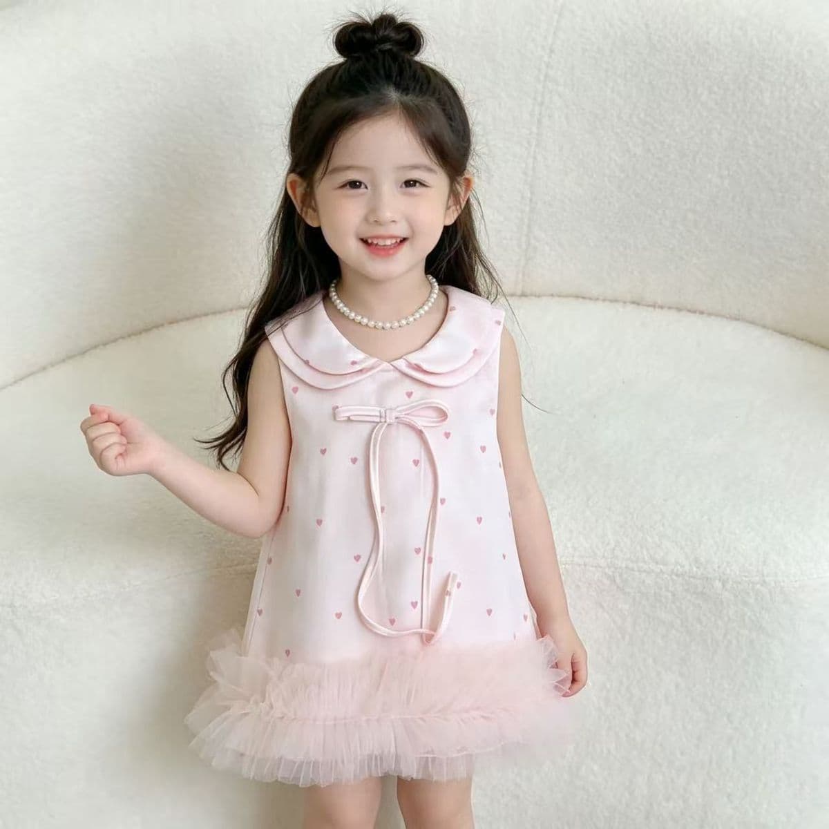 Summer khaki newborn thin style summer infant and young children fashionable baby clothes covering baby one-piece princess covering skirt