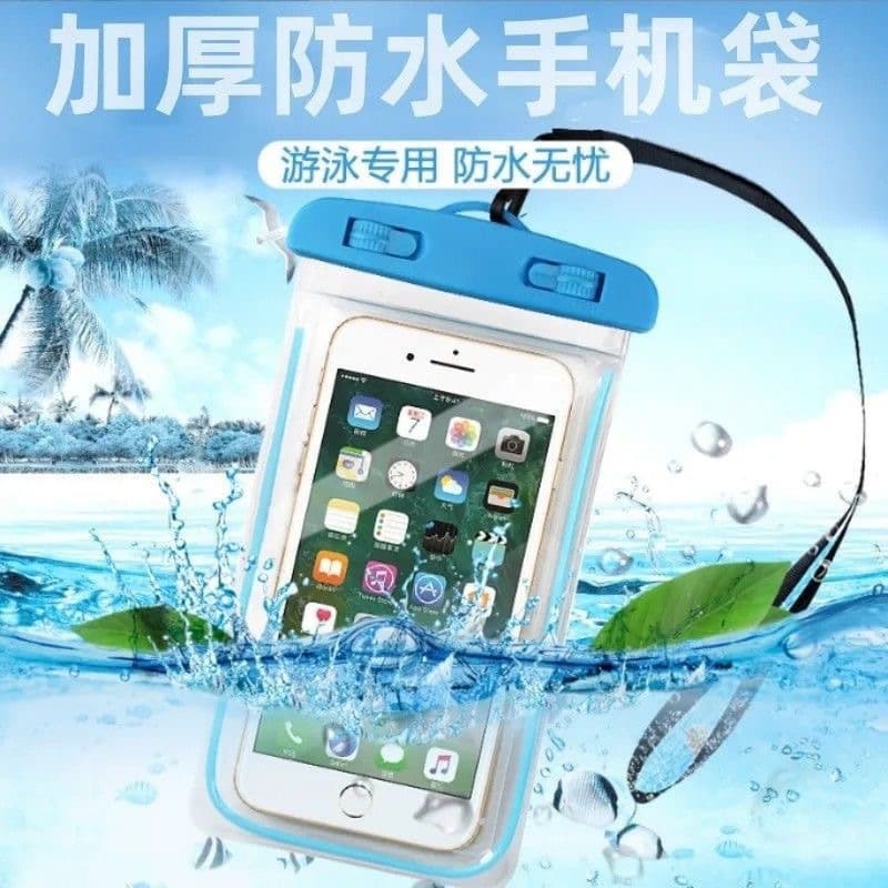 Waterproof Phone Pouch, Touchscreen Compatible for Rafting and Swimming, Multi-Scene Outdoor Use, Transparent Waterproof Phone Case with Sealed Closure