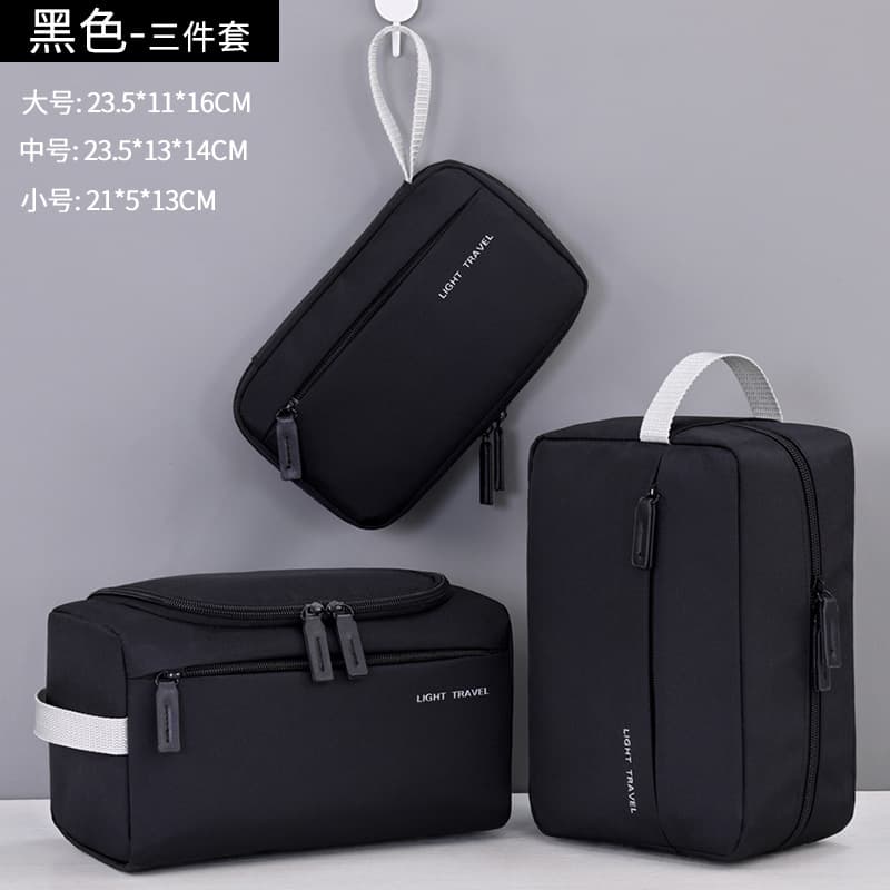 Best-selling Premium Portable Travel Toiletry Bag for Men, Large Capacity Cosmetic Organizer for Business Trips, Swimming, and Fitness