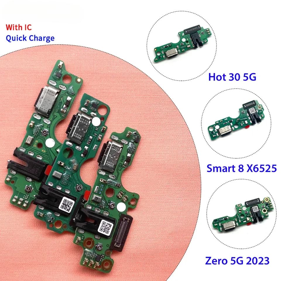 USB charging port tail plug board is suitable for Infinix Hot 11 X689F/12i/20/305G