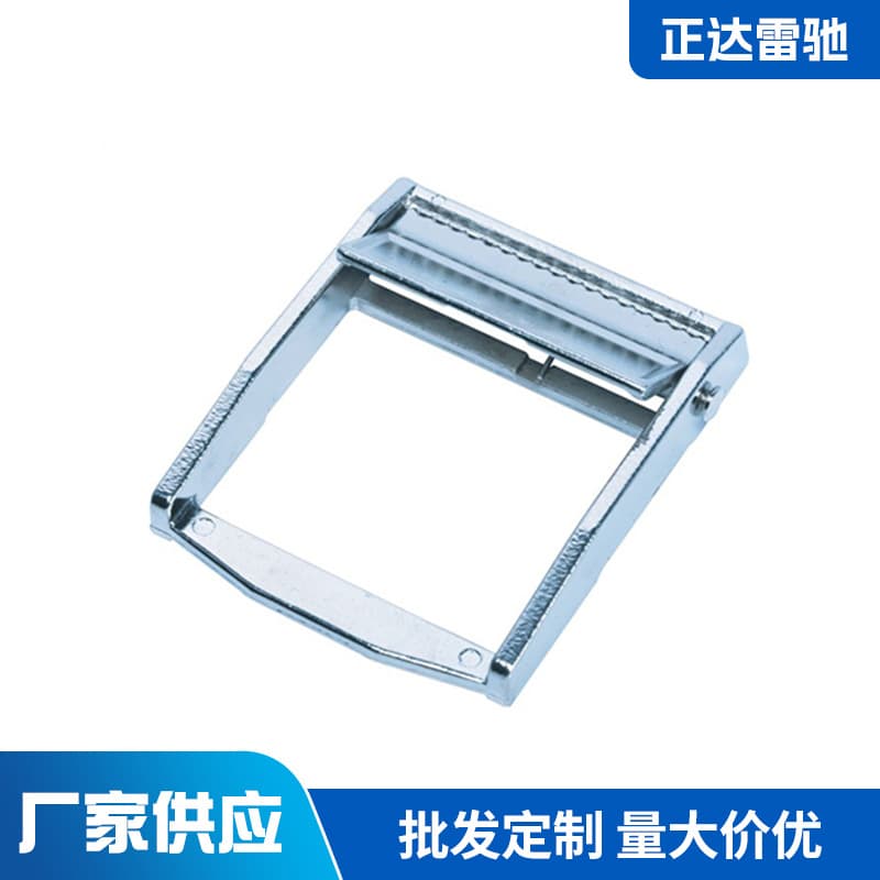 Manufacturer Supply Rigging Webbing Buckle Tightener Lashing Strap Press Buckle Zinc Buckle Rope Tie-Down Strap Tension Buckle