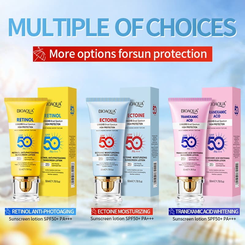 Tranexamic Acid Brightening Sunscreen BIOAOUA Ectoin Anti-Photoaging Sun Milk Cross-border Skincare