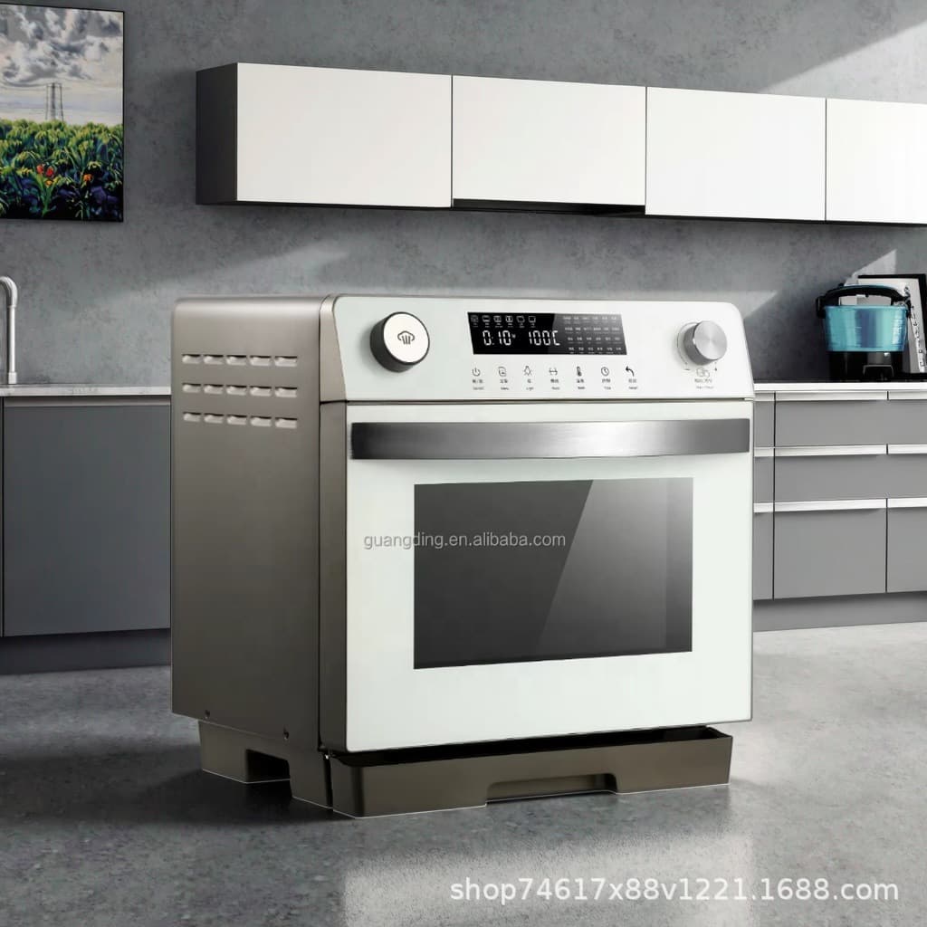 Guangding & Fulaixiong New Electric Oven Home Steam Bake Fry 3-in-1 Desktop Fully Automatic Electric Steam Bake Combo