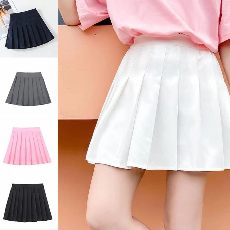 Children's Pleated Skirt, Korean Style JK Skirt, New Mid-Large Kids' School Style Girls' Skirt Pants