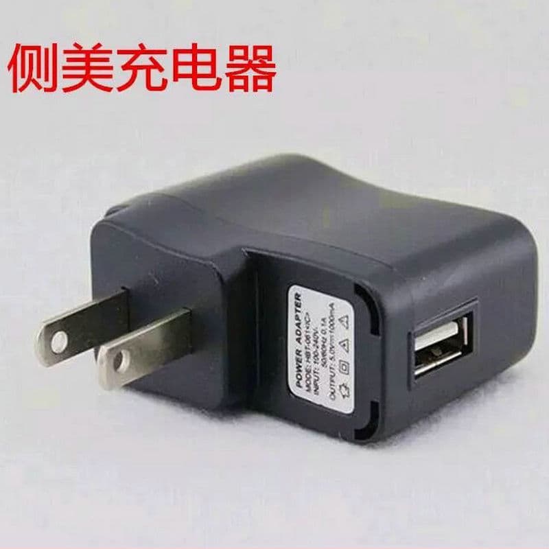 Adapter Wholesale for Senior Phones, USB Charger Head 5V500mA with Indicator Light, 18650 Battery Small Appliance Charger