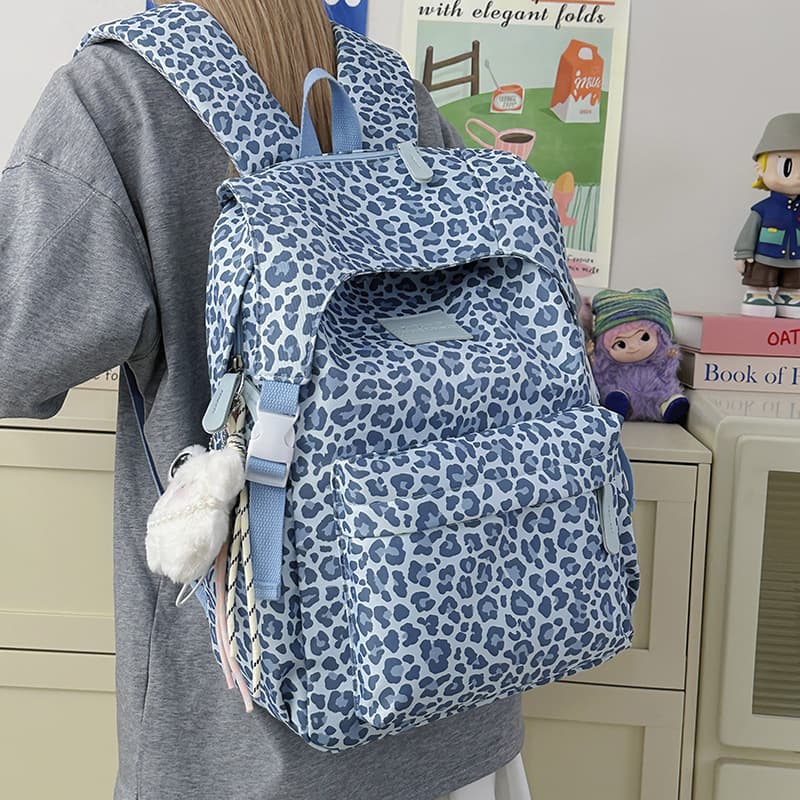Campus Fresh Backpack for Girls, Ins Style Elementary School Student Backpack, Versatile Lightweight Casual Commuter School Bag