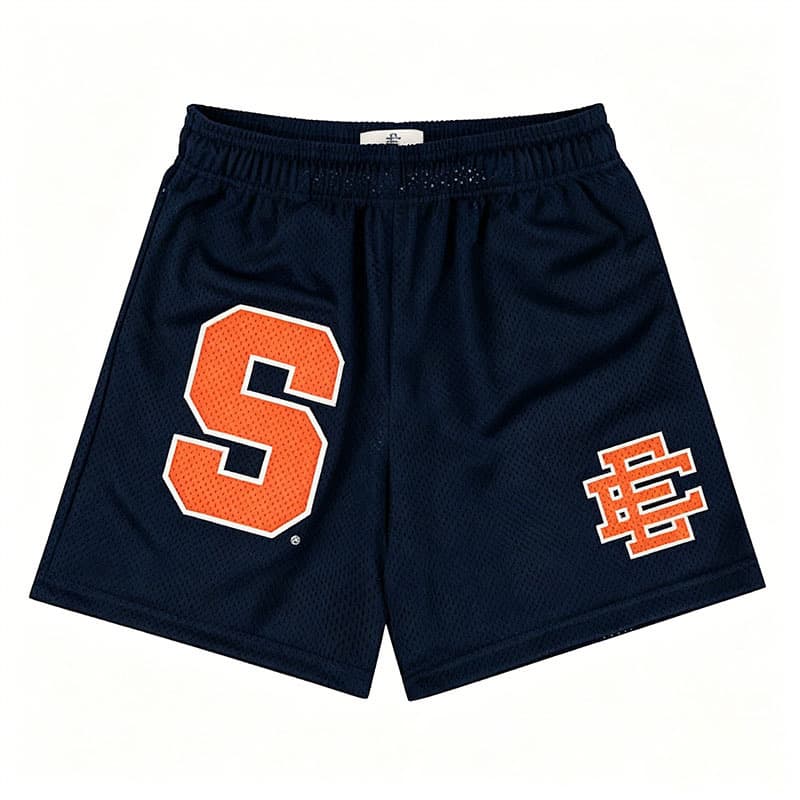 Original Export Version with Laser Label and Original Packaging EE American Style Sports Shorts for Men Fitness Casual Mesh Basketball Shorts