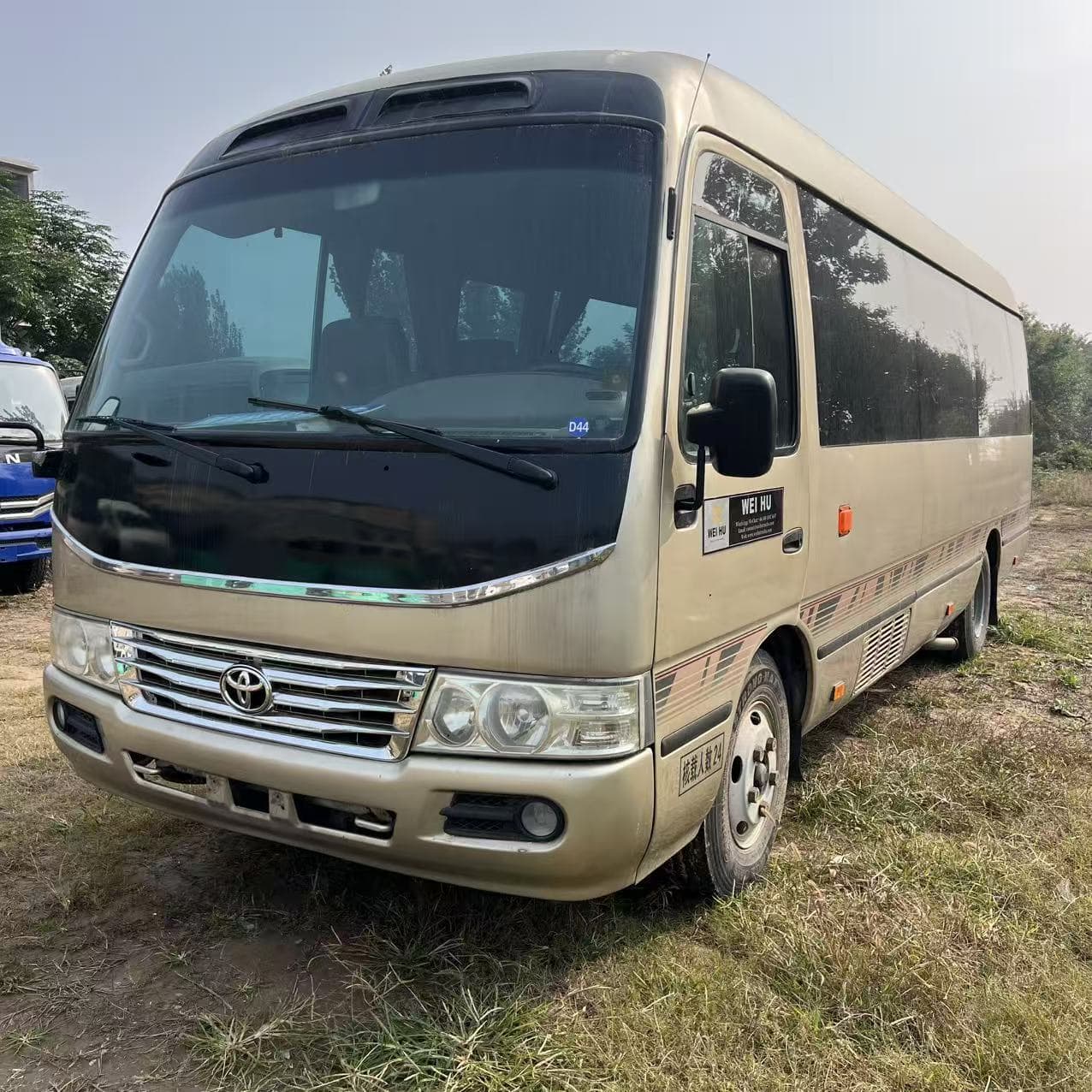 Export Version Coaster Business Vehicle Minibus 10-30 Seats Addable Seats Luxury Bus Coach