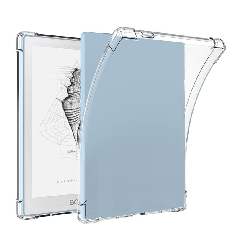 Suitable for Boox Poke5/5S/Go 6 E-book Protective Cover, Four-corner Airbag Shockproof Transparent Soft Shell