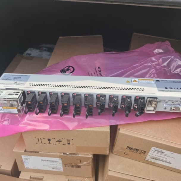 DC Distribution Box DCDU-12E DC Distribution 10 Outputs 48V Embedded Power Supply 1U Height
