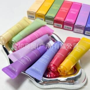 Cross-border Korean L-ANEI-GE Crystal Glow Water Light Essence Lip Gloss Lip Balm Lip Glaze Lip Glowy Balm 10g