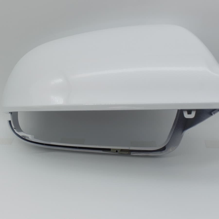 Right Side/Car Rearview Mirror Cover for Audi A4 B8 2010-2015 White Painted