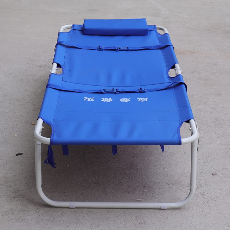 Civil Affairs Emergency Relief Oxford Cloth Two-Fold Bed, Military Portable Nursing Bed, Outdoor Camping Bed
