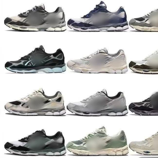 Summer Original GEL NYC Breathable Mesh Running Shoes ASICS Outdoor Durable Men Women Dad Sneakers