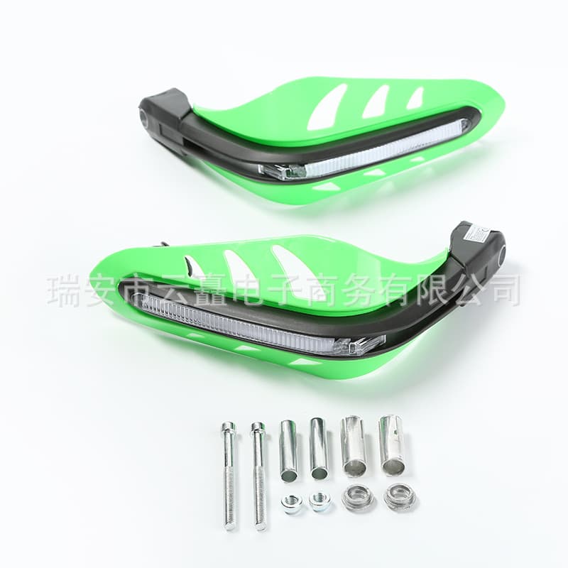 Motorcycle Handguards Motorcycle Accessories Modified Windproof Handguards Anti-Drop Handguards Brake Protection Anti-Drop LED Light