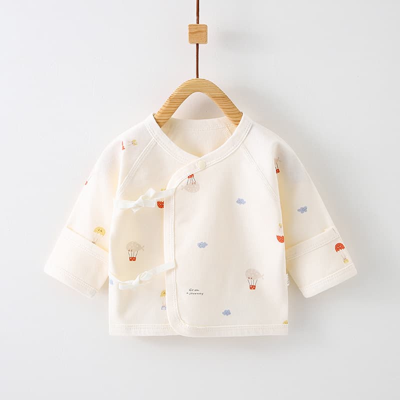 Baby Clothes A-Grade Pure Cotton Infant Bodysuit 0-6 Months Newborn Single Piece Autumn Top Wholesale