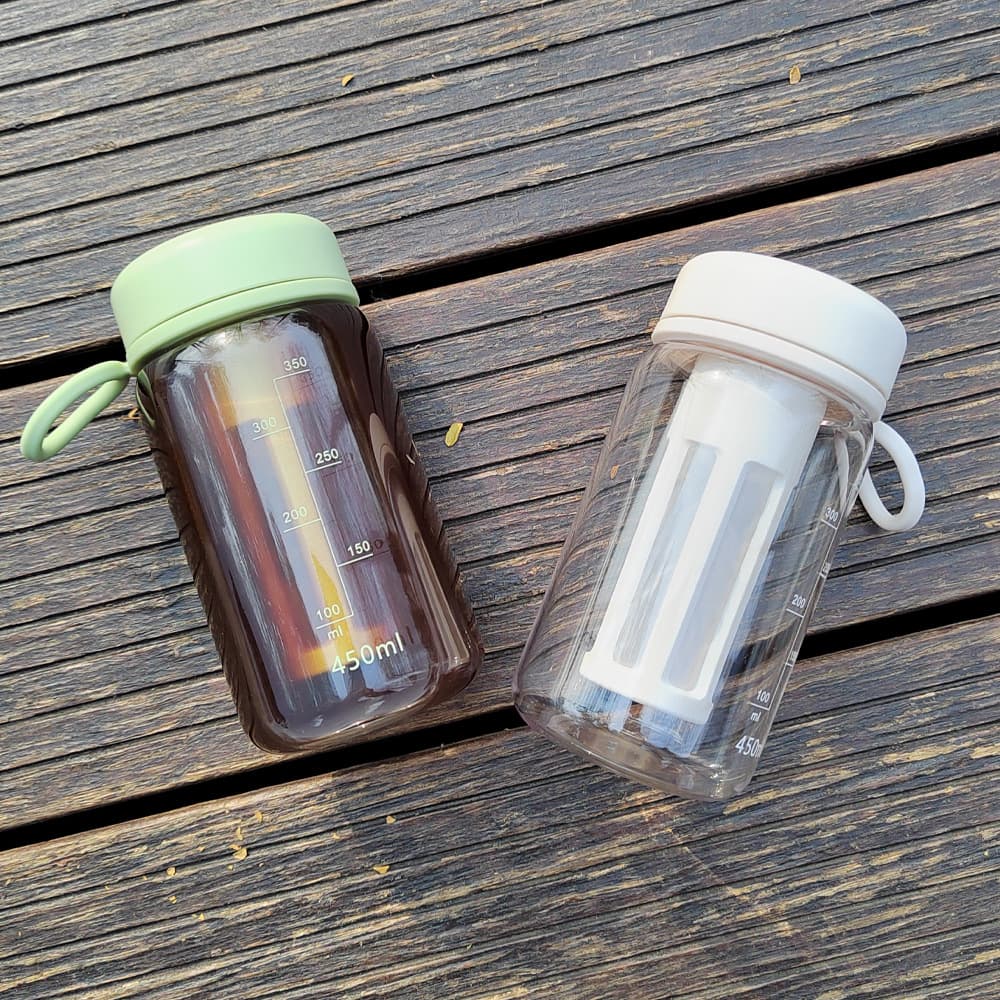 Creative Cold Brew Coffee Cup Portable Sealed Travel Mug for Cold Brew
