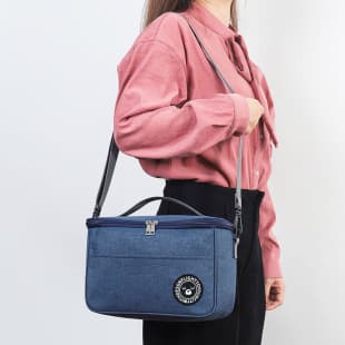 Cross-border Lunch Box Bag, Handheld Insulated Bag, Aluminum Foil Thermal Bag, Meal Bag, Oxford Cloth Bento Bag, Lunch Bag