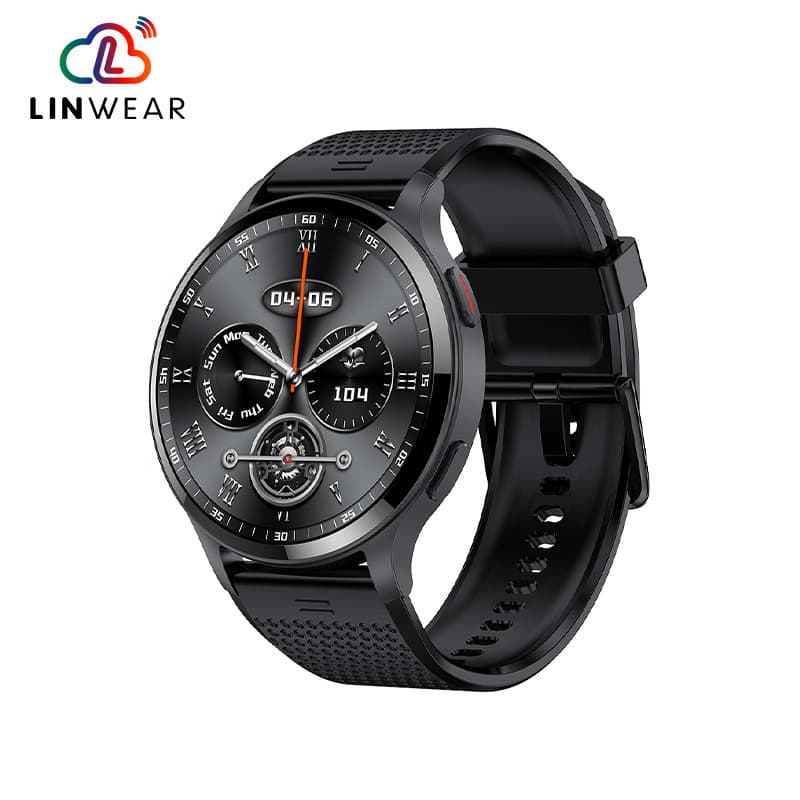 New Cross-Border Smart Watch Single-Chip Dual Bluetooth Call Sports Monitoring Blood Oxygen Heart Rate Smart Phone Watch for Men