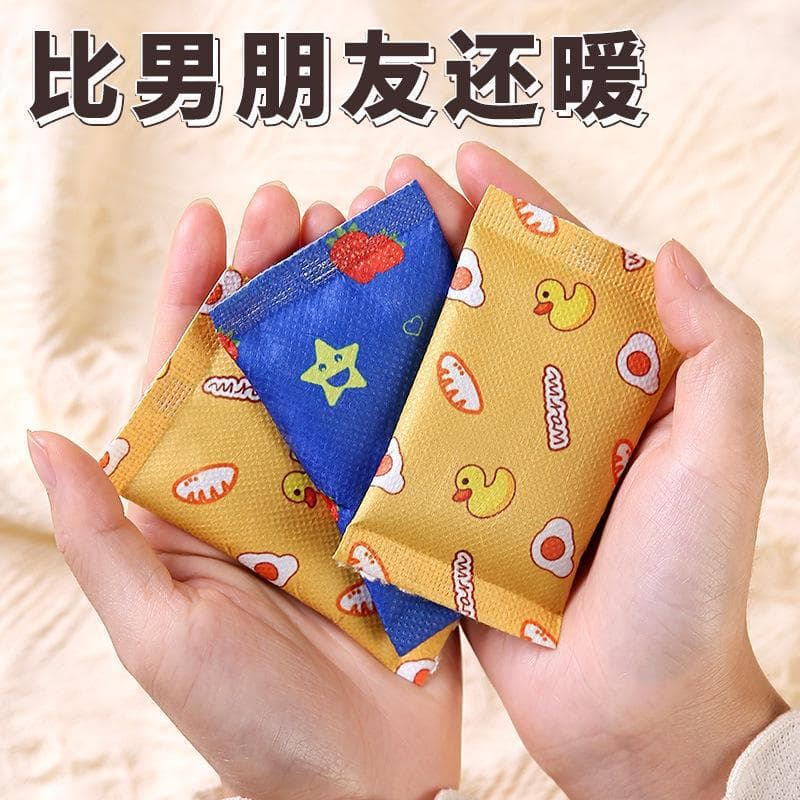 Cartoon Self-heating Mini Hand Warmer Egg Replacement Core Heat Pack Hand Warmer Heating Core Handheld Disposable Warm Pads