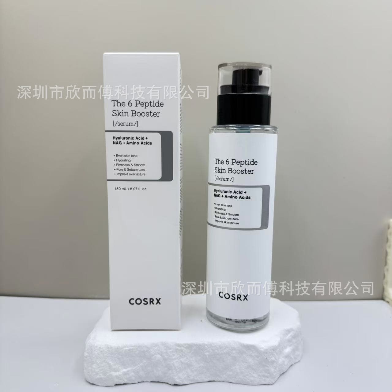 COSRX 6 Peptide Skin Firming Hydrating Moisturizing Snail Serum 150ml