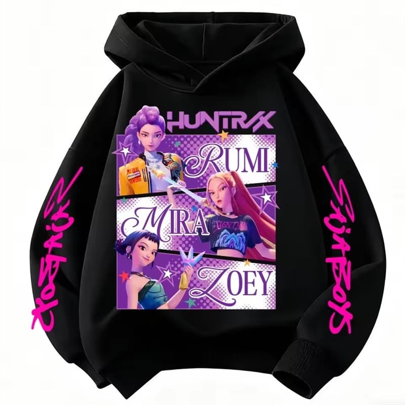 Foreign trade KPop peripheral hoodies children's clothing princess girls clothing fashion boys spring and autumn sweatshirts children's sweatshirts
