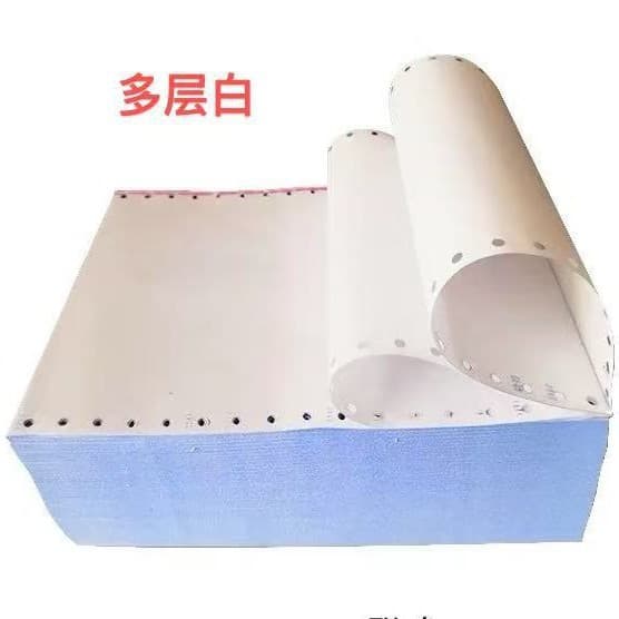 Wholesale Yongle Computer Pin Feed Printer Paper 3-Ply 4-Ply 5-Ply 6-Ply 7-Ply Carbonless Copy Paper