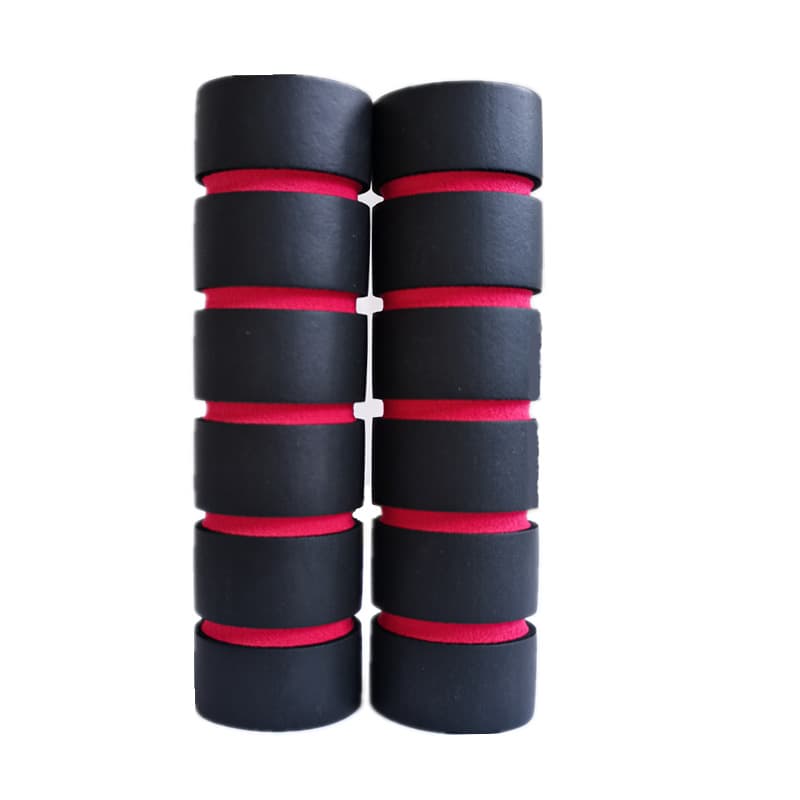 Factory stock jump rope handle sleeve, high elasticity soft foam sponge sleeve, NBR colored anti-slip jump rope handle sleeve