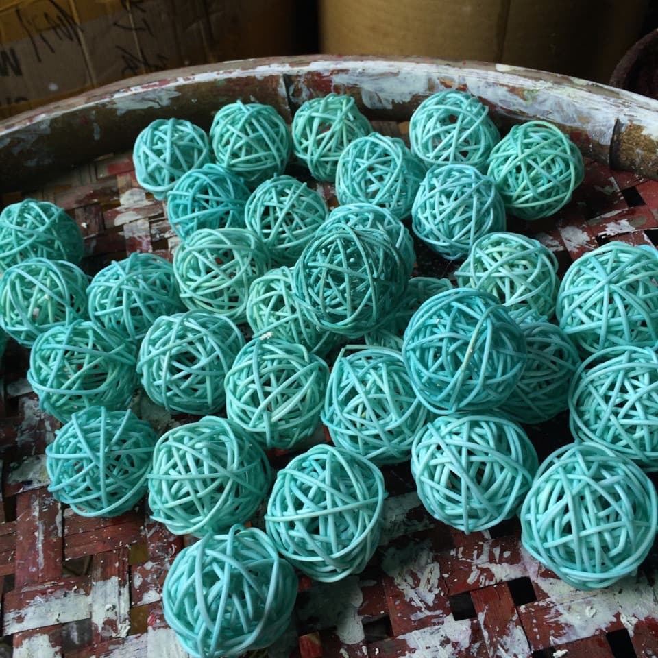 Rattan Ball, Colored Rattan Ball, Kindergarten Decoration, Home Hanging Ornaments