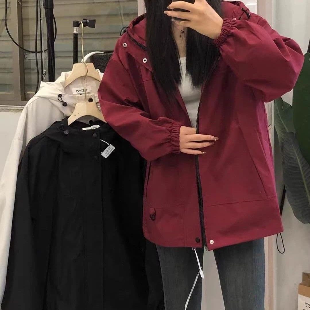Cross-Border Spring and Autumn Women's Trendy Brand 2026 New Simple Versatile Workwear Jacket Couple's Baseball Jacket