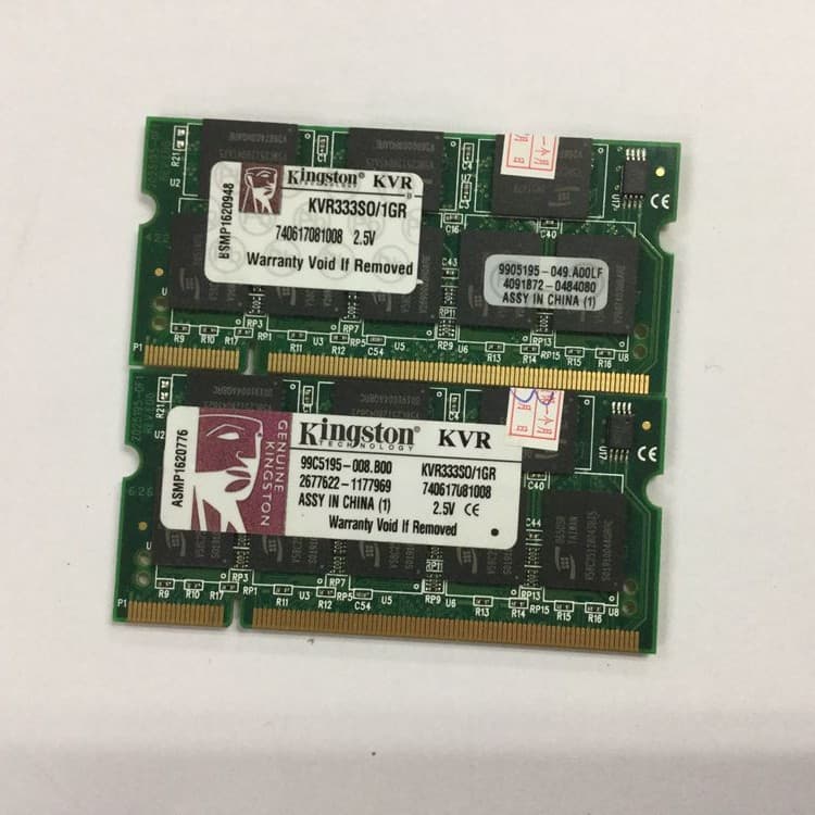 Original 1G/333 laptop memory stick from the manufacturer