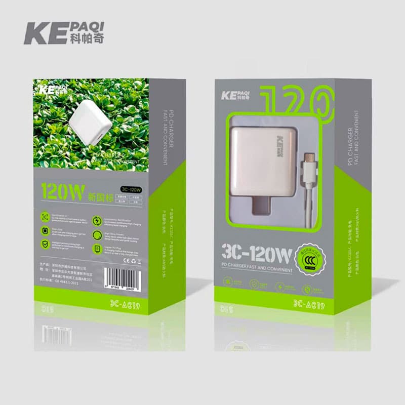 Capchi 3c certification is suitable for 120W charger super fast charging type-c data cable super fast charging set