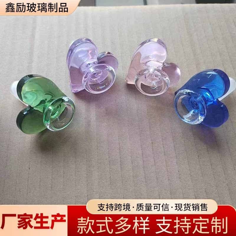 Customized cross-border supply of glass pipes, high borosilicate glass, creative and uniquely shaped hookah accessories