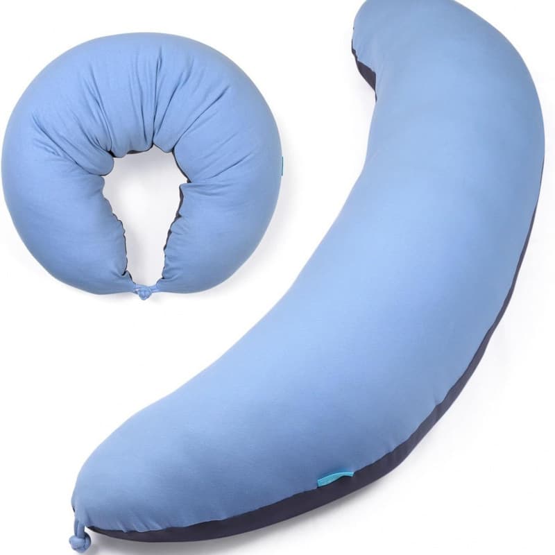 Cross-Border Body Pillow for Pregnancy, Lumbar Support Side Sleeper Pillow, Anti-Spit-Up Cushion for Babies, Nursing Pillow