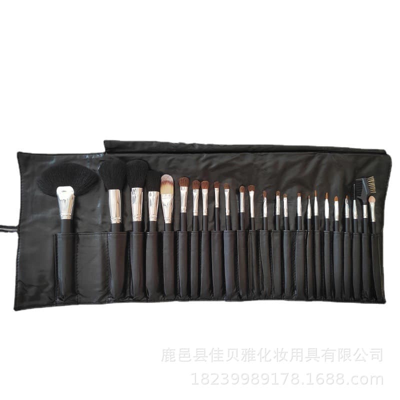 Jia Beiya Factory Direct Beauty Tools Makeup Brush Foundation Brush Wool Portable 24 Animal Fur Brush