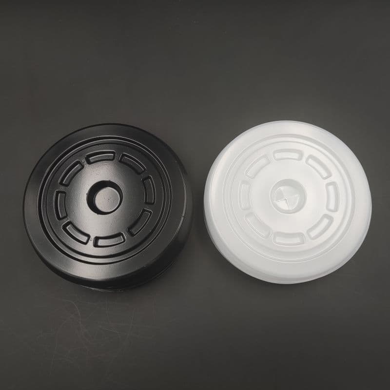 Disposable Cup Lids 75-90mm Diameter White Sealing Lids, Customizable for Coca-Cola Cups, Milk Tea Cups, Pudding Paper Cups Flat Lids