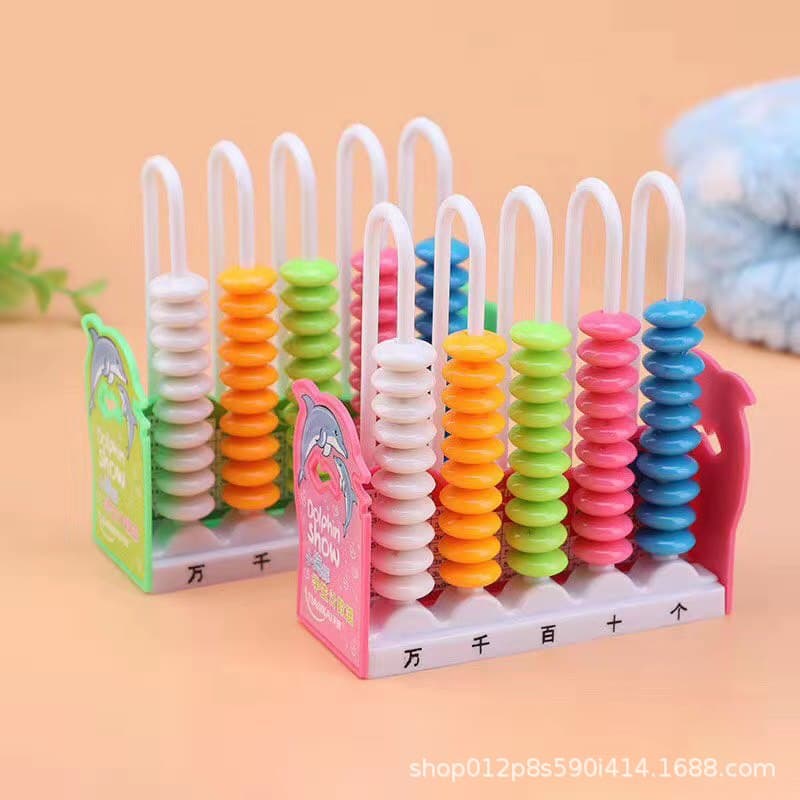Elementary Student Abacus Teaching Aid for First and Second Grade Wholesale, Children's Math Addition and Subtraction Counter Learning Tool Calculation Frame