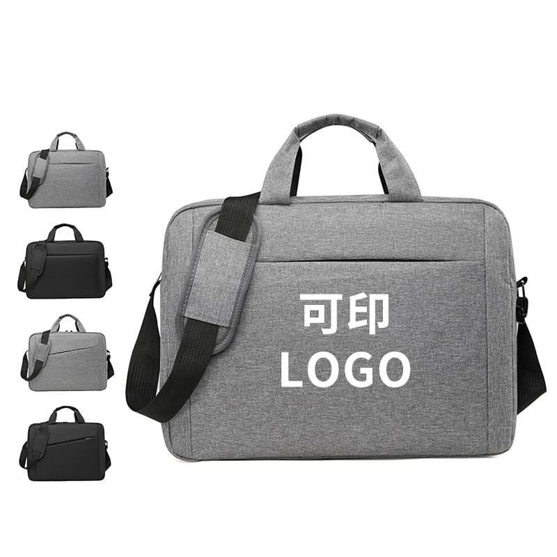 Unisex Fashion Laptop Bag 15.6 inch Waterproof Business Briefcase Shockproof Shoulder Crossbody Handbag