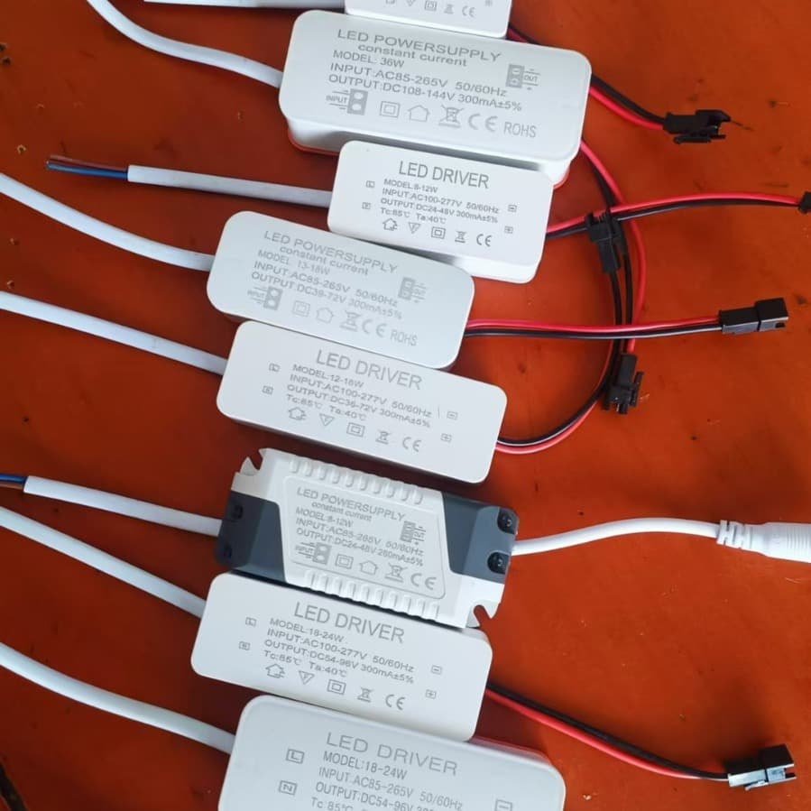 Direct Supply LED Driver Power Supply 3W 4-7W 8-12W 15W 18W 24W Ceiling Light Downlight Panel Light Constant Current Driver